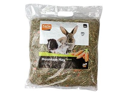 Flamingo Horské seno s mrkví 500g