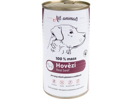 All Animals DOG hovězí mleté 1200g