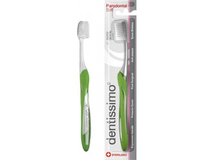 Dentissimo® zubní kartáček PARODONTAL na podrážděné dásně, měkký