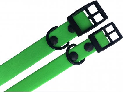 Obojek voděodolný 50cm/20mm neonově zelený