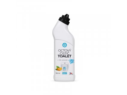 Přírodní octový čistič TOALET s vůní Pomeranče 750 ml