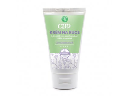 Zelená Země CBD krém na ruce, 75 ml