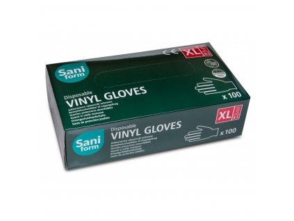 saniform vinyl examination gloves latex and powder (3)