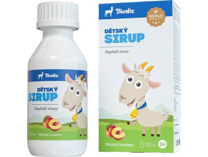 BIOALIS Dětský sirup s kolostrem, 120 ml