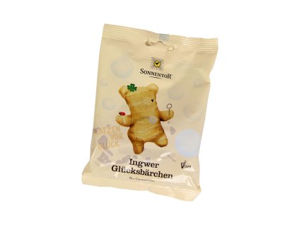 Gumoví medvídci se zázvorem - Štěstí bio 100g