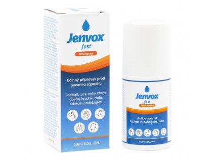 jenvox 50ml fast antiperspirant proti poceni a zapachu