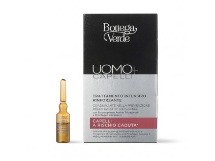 Bottega Verde  Intenzivní posilující kúra - proti padání vlasů, 14x2ml  + Dárek