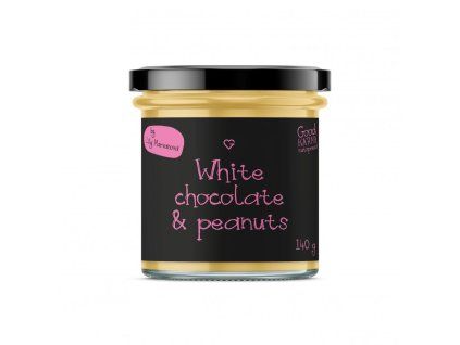 White chocolate & Peanuts by Lily Marvanová 140 g