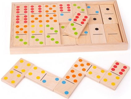 Bigjigs Toys Velké dřevěné domino