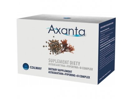 Colway AXANTA - ASTAXANTHIN - Antioxidant + Piperin + Komplex Vit. B, 60kapslí
