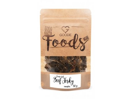 Grass-fed sušené hovězí maso - Jerky - Kmín 50 g