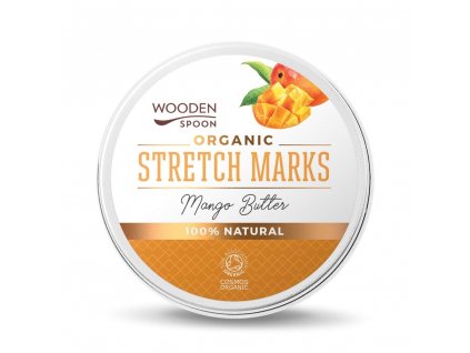 Mangové máslo proti striím  WoodenSpoon 100 ml