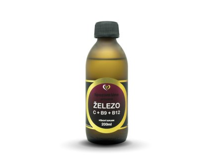 Liposomální přírodní železo, 200ml