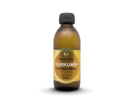 Liposomální Kurkumin komplex 200mg, 200ml