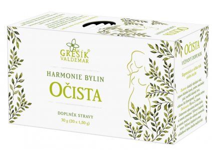 Grešík Očista Harmonie bylin 20 x 1,5 g přebal
