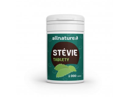 Allnature Stévie tablety, 1000 ks