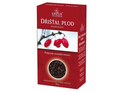 Dřišťál plod 70 g GREŠÍK Sušené ovoce - J