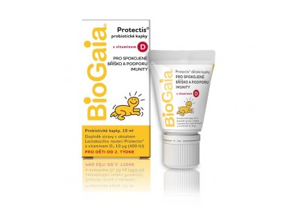 Biogaia Protectis probiotické kapky s vitamínem D, 10 ml