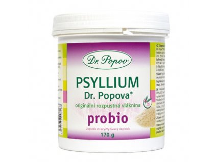 Vláknina Psyllium PROBIO dóza, 170 g Dr. Popov