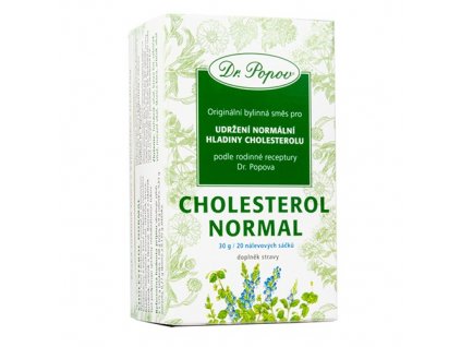 Cholesterol normal, porcovaná směs, 30 g Dr. Popov