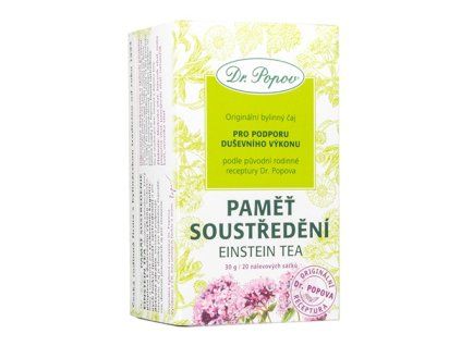 pamet soustredeni einstein tea