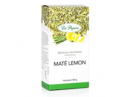 Maté lemon, bylinný čaj, 100 g Dr. Popov