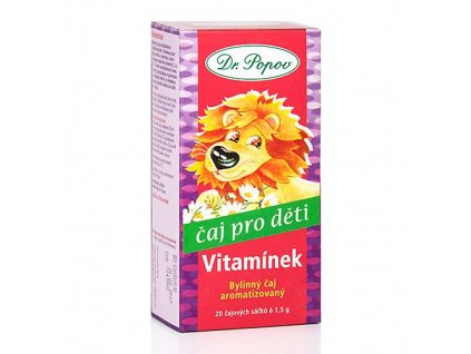 Vitamínek, dětský bylinný čaj, 30 g Dr. Popov