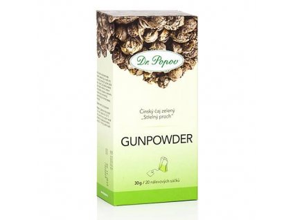 Gunpowder, zelený čaj, 30 g Dr. Popov
