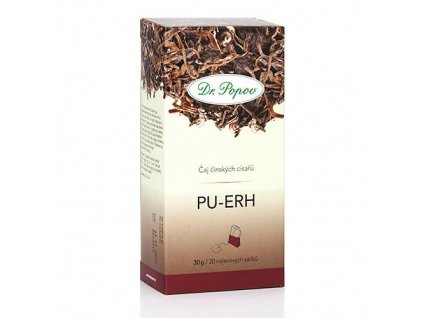 Pu-Erh, polofermentovaný čaj, 30 g Dr. Popov