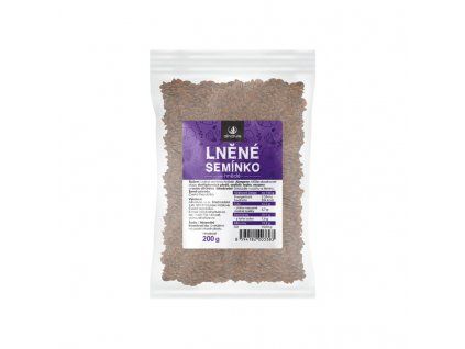Allnature Lněné semínko hnědé, 200 g