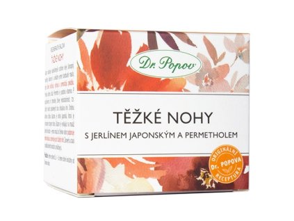 Regenerační balzám TĚŽKÉ NOHY, 50 ml Dr. Popov