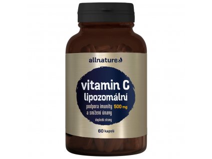 91086 allnature lipozomalni vitamin c 500 mg 60 kapsli
