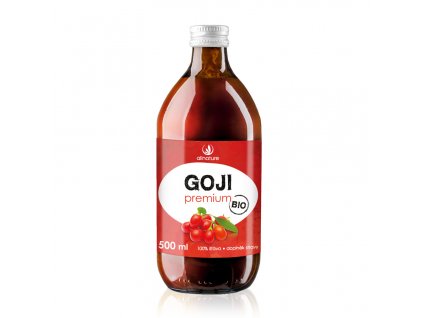Allnature Goji - Kustovnice čínská Premium BIO, 500 ml