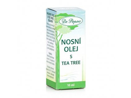 Nosní olej s Tea Tree, 10 ml Dr. Popov