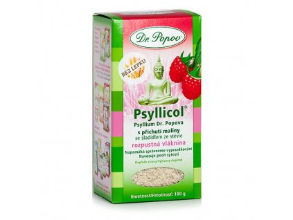Psyllicol® s příchutí maliny, 100 g Dr. Popov