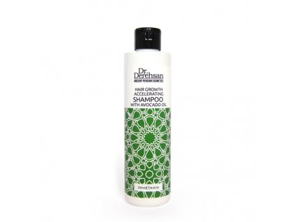 Hristina Přírodní šampon na podporu růstu vlasů s avokádovým olejem, 250 ml