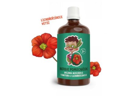 Herbavis Herbik® Pomocníček - bezlihový extrakt z Lichořeřišnice, 100 ml