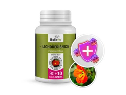 Herbavis Lichořeřišnice (Kapucínka), 90+10 kapslí zdarma
