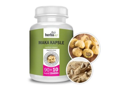 Herbavis Maka kapsle, 90 + 10 kapslí zdarma