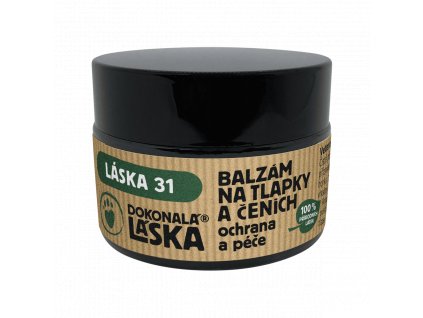 Dokonalá láska LÁSKA 31 Balzám na tlapky pro ochranu a péči, 30 ml