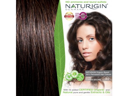 3.0 DARK COFFEE BROWN NATURIGIN EUC 72