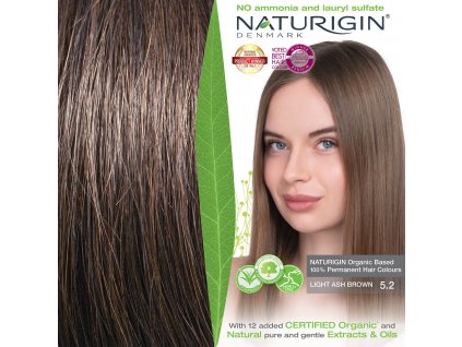 5.2 LIGHT ASH BROWN NATURIGIN EUC 72