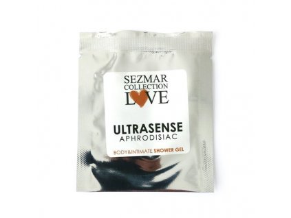 Hristina Přírodní intimní sprchový gel s afrodiziaky ultrasense, 5 ml