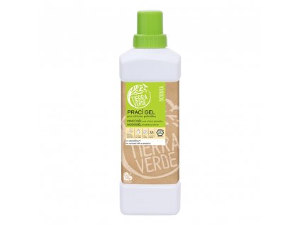 Tierra Verde – Prací gel citlivá pokožka (TIERRA VERDE), 1 l