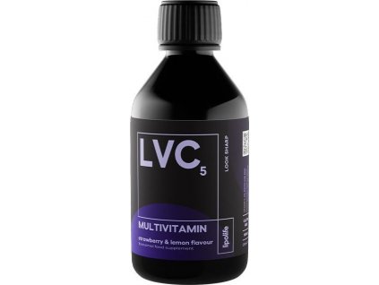 Liposomální multivitamín s příchutí jahody a citronu, 240ml