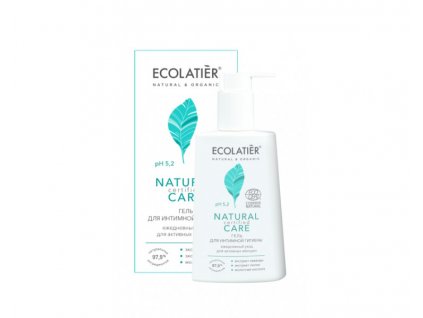 ECOLATIER - Gel pro intimní hygienu - Denní přírodní péče, 250 ml