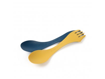 1 spork original 2 pack hazyblue mustyyellow