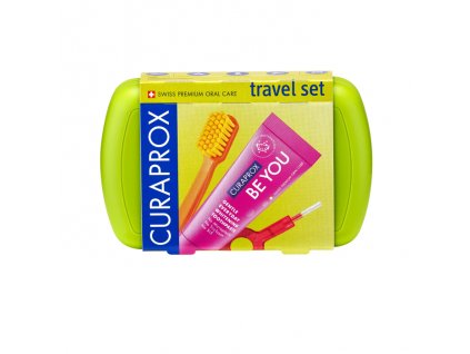 Curaprox Travel set zelený