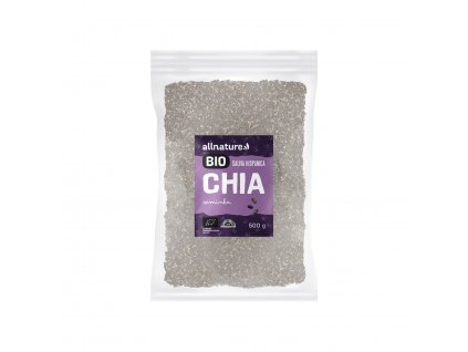 Allnature Chia semínka BIO, 500 g