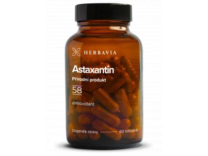 Herbavia Astaxanthin, 60 kapslí